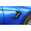 For BMW 5 Series G30 2018- ABS Black Front Side Vent Fender Cover Trim 2PCS