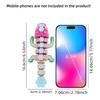 3D Printed Gradient Orchid Dragon With Movable Joints, Cute And Interesting Novel Appearance, Desktop Cute Little Dragon Ornamen