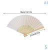 Cute Mini Blank Fan Child Kids Diy Art Fan Wedding Birthday Party Favors Girlfriend Boyfriend Idea Gift Children Diy Drawing Fan