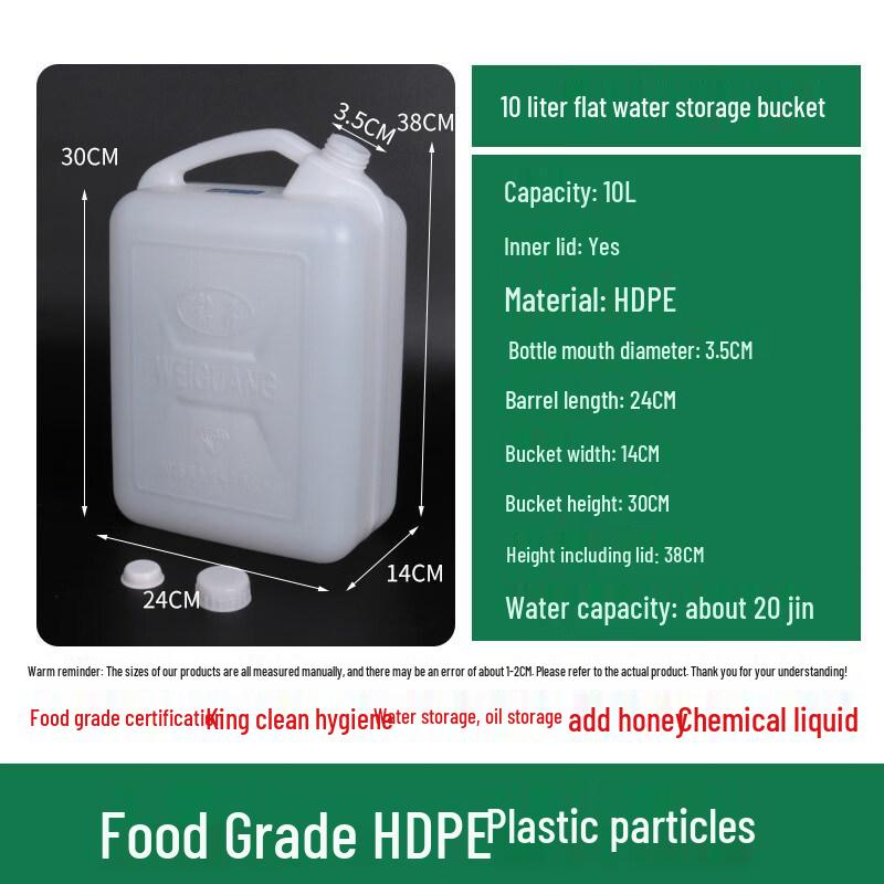 ZISIZ Food Grade Thickened Plastic Container