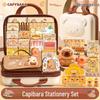 Capybara Stationery Set Gift Box: Creative Learning Supplies & Souvenir Student Reward