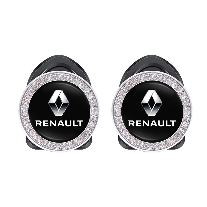 Car Hooks Mini Storage Hook Crystal Decoration Hook For Renault Clio Sandero Captur Megane R5 4 E-tech Scenic Austral Rafale QM6 Z555