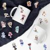 52PCS Dandys World Stickers Colorful Painted Cute Cartoon Animation Cup Laptop Mobile Phone Luggage Decoration Stickers
