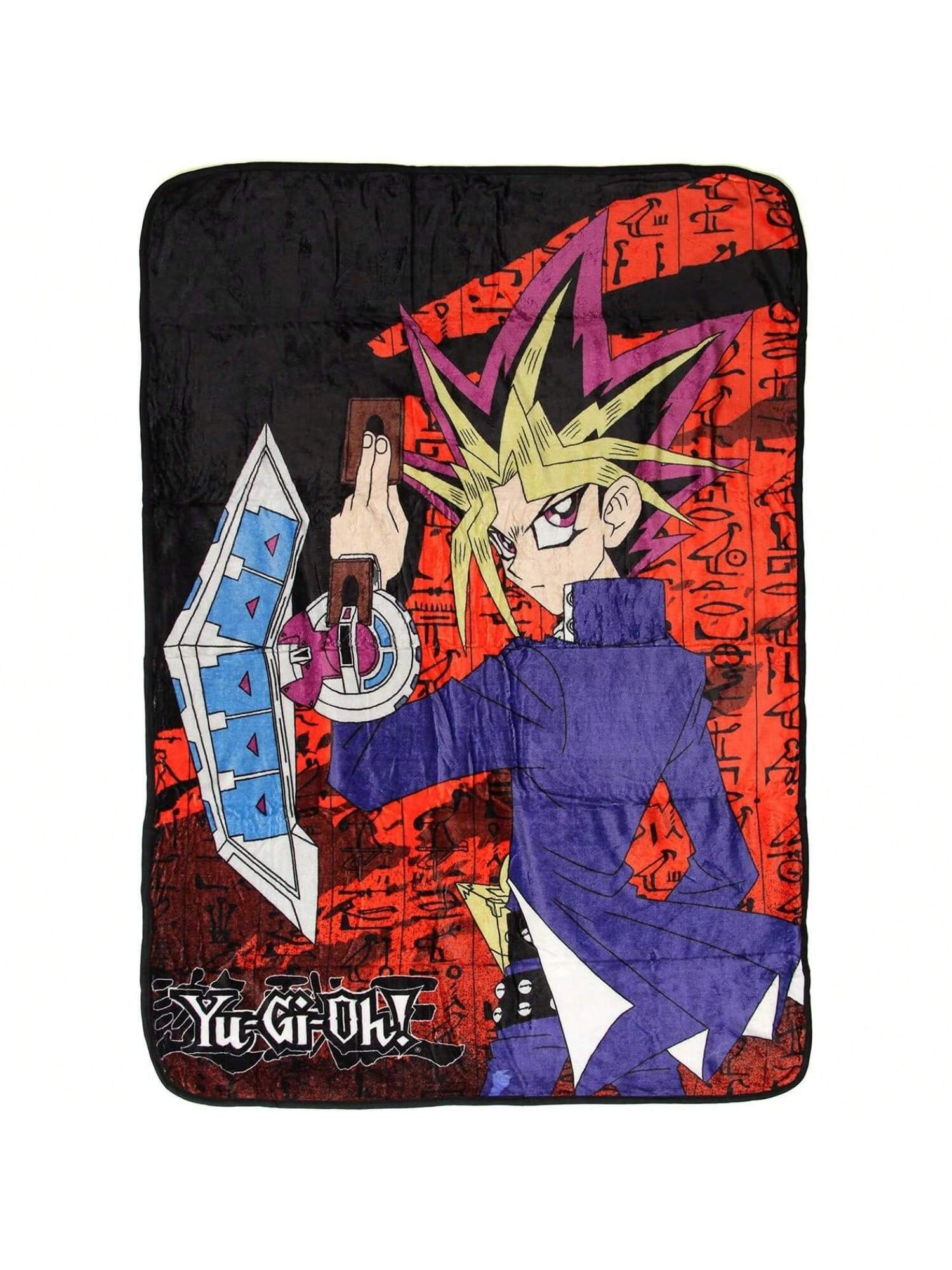 Yu-Gi-Oh! Коллекционная карточная игра Юги Муто Мягкое плюшевое флисовое одеяло 45 X 60 75X95CM