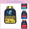 Mochila Adorável de Dinossauro de Desenho Animado para Crianças Bolsa Escolar Durável e Impermeável