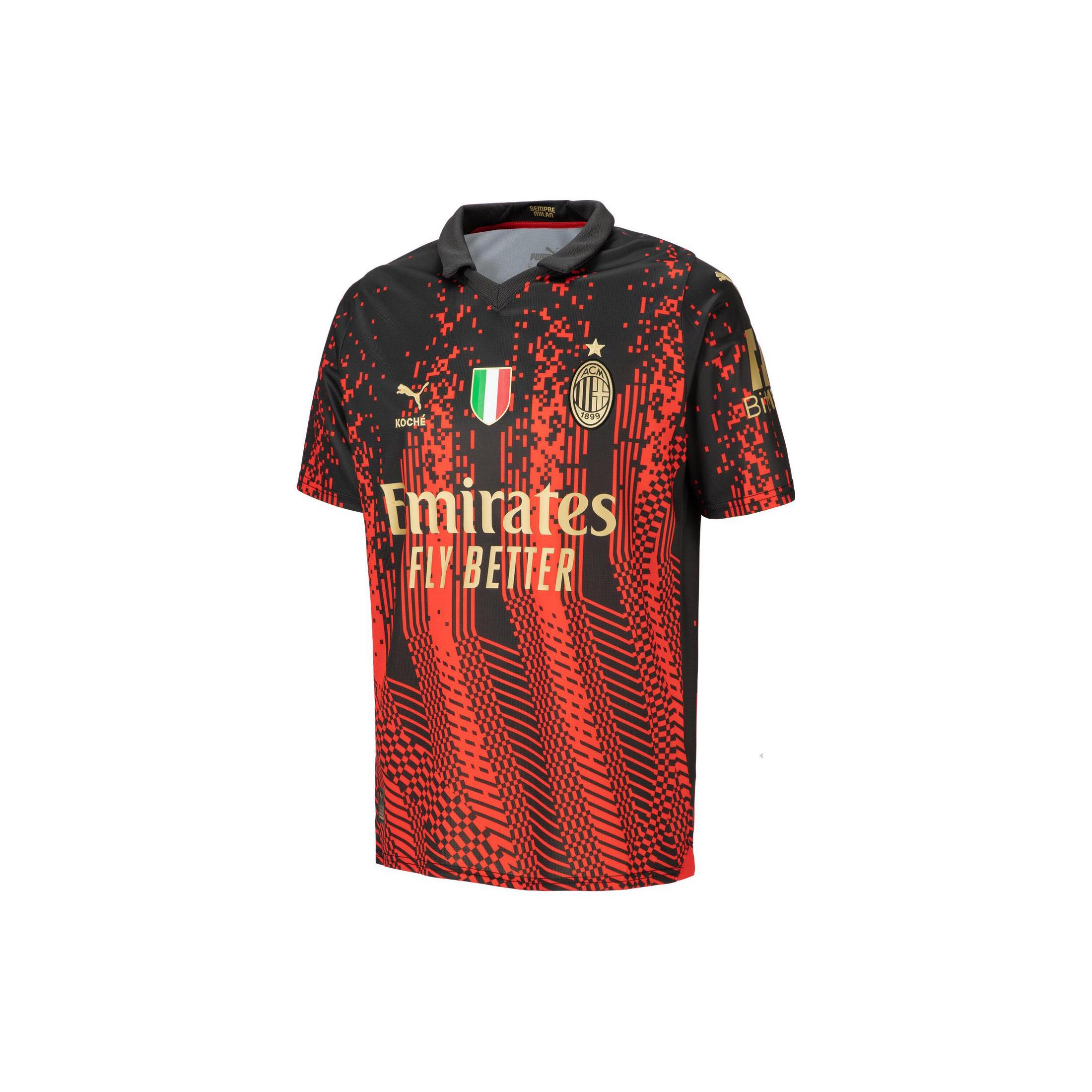 

New PUMA ACM X KOCHE Soccer Jerseys Men s Flame Red Black 77336201 S