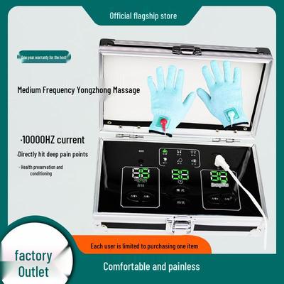 DDS Electrotherapy Pulse Gloves for Meridian Massage and Health