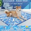 Dog Cooling Pad Self-Cooling Ice Silk Washable Pet Mat Comfortable Cooling Pad for Dogs And Cats Cooling Beds Cats Accessories