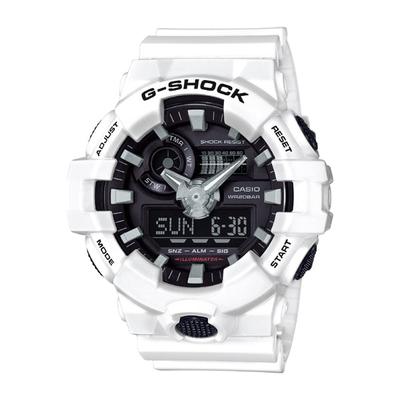G-SHOCK GA-700-7AJF [Analog/Digital-Kombinationsmodell Weiß] Runde Uhr Weiß