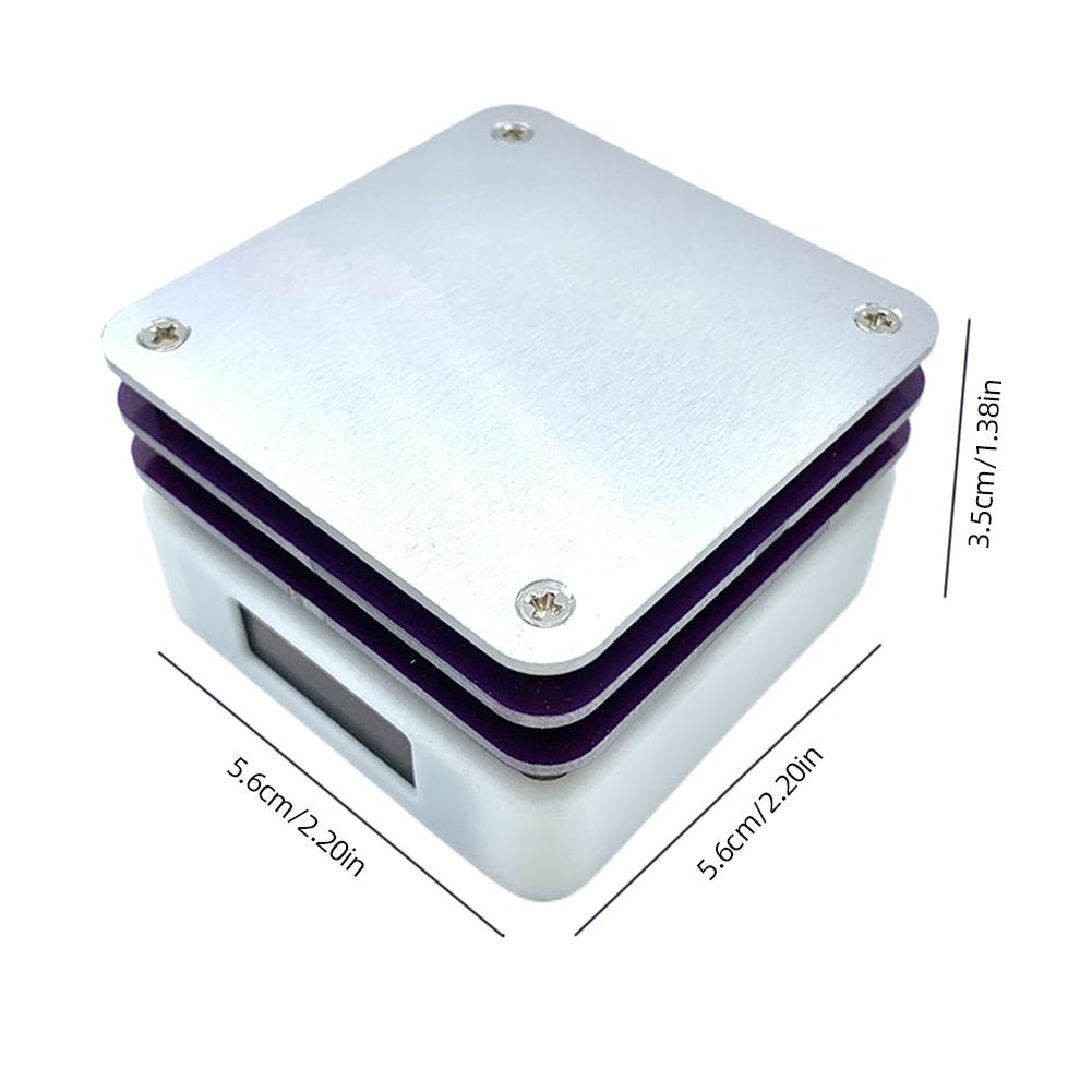 PD 65W Mini Hot Plate OLED Display Preheating Rework Station Type-C Preheating Heating Plate for PCB Board Soldering Desoldering