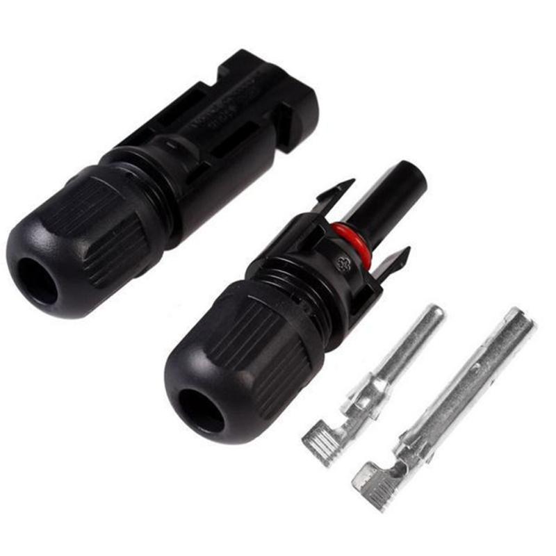 Metal Mc4 30a 25a Inner Contact Photovoltaic Solar  Panel  Connector Waterproof Kit Ip67