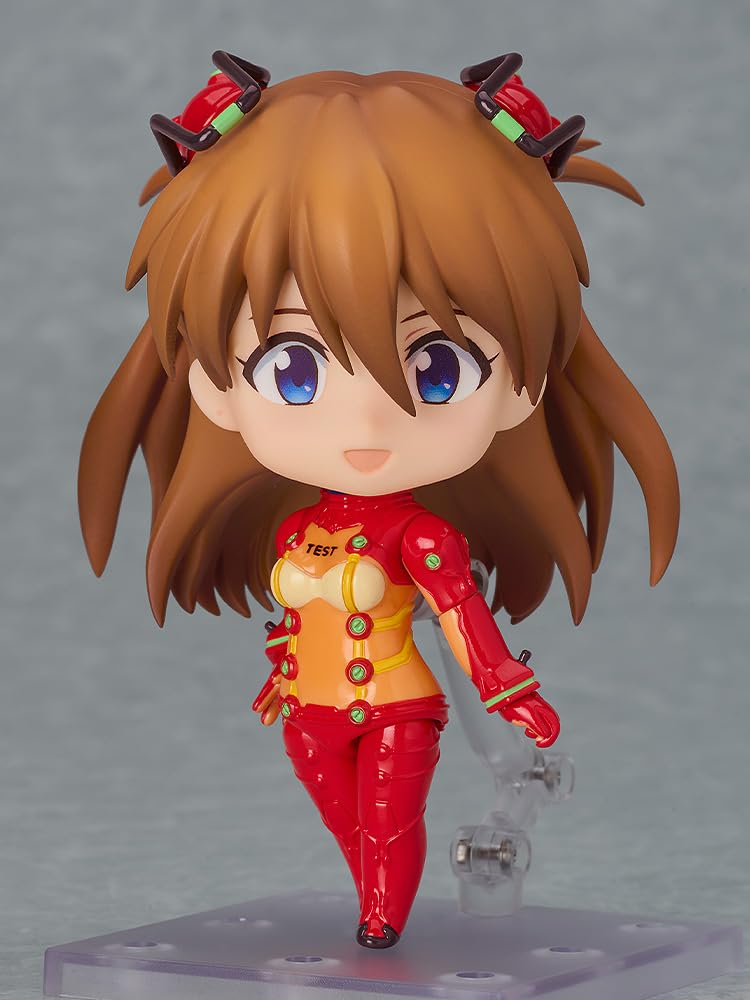 Nendoroid Evangelion: 2.0 Asuka Langley Shikinami Test Suit Ver. Non-Scale Painted Action Figure
