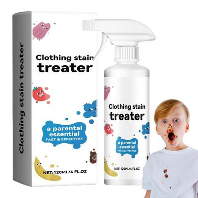 New Effective Stain Remover Fabric Stain Remover Spray 120ml Stain Yellow Removal Dust Decontamination Treater Spray