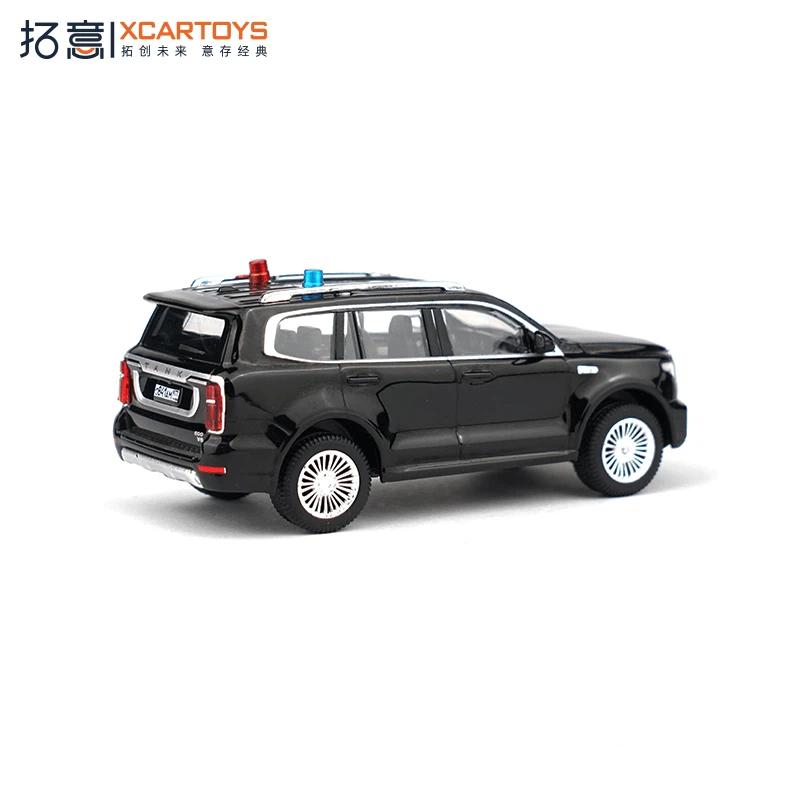 Tuoyi 1:64 Miniature Alloy Model Tank 500 Business Edition Russian Presidential Guard Toy Car Police Car