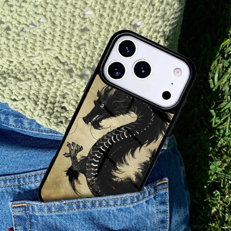 Chinese Dragon Phone Case Cover for IPhone 11 12 13 14 15 16e 17 Pro Max Coque for IPhone 17 Air
