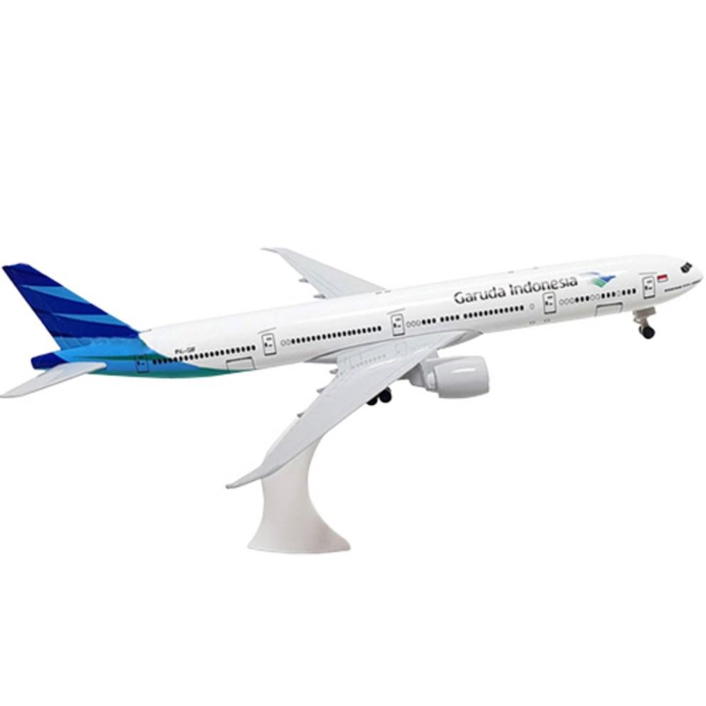 20cm Diecast Model Airplane - Garuda Indonesia B777 (No. 26)
