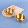 New 1pc 304 Stainless Steel Instant Noodle Bowl Korean Rice Wine Bowl With Handle Salad Snack And Fries Bowl