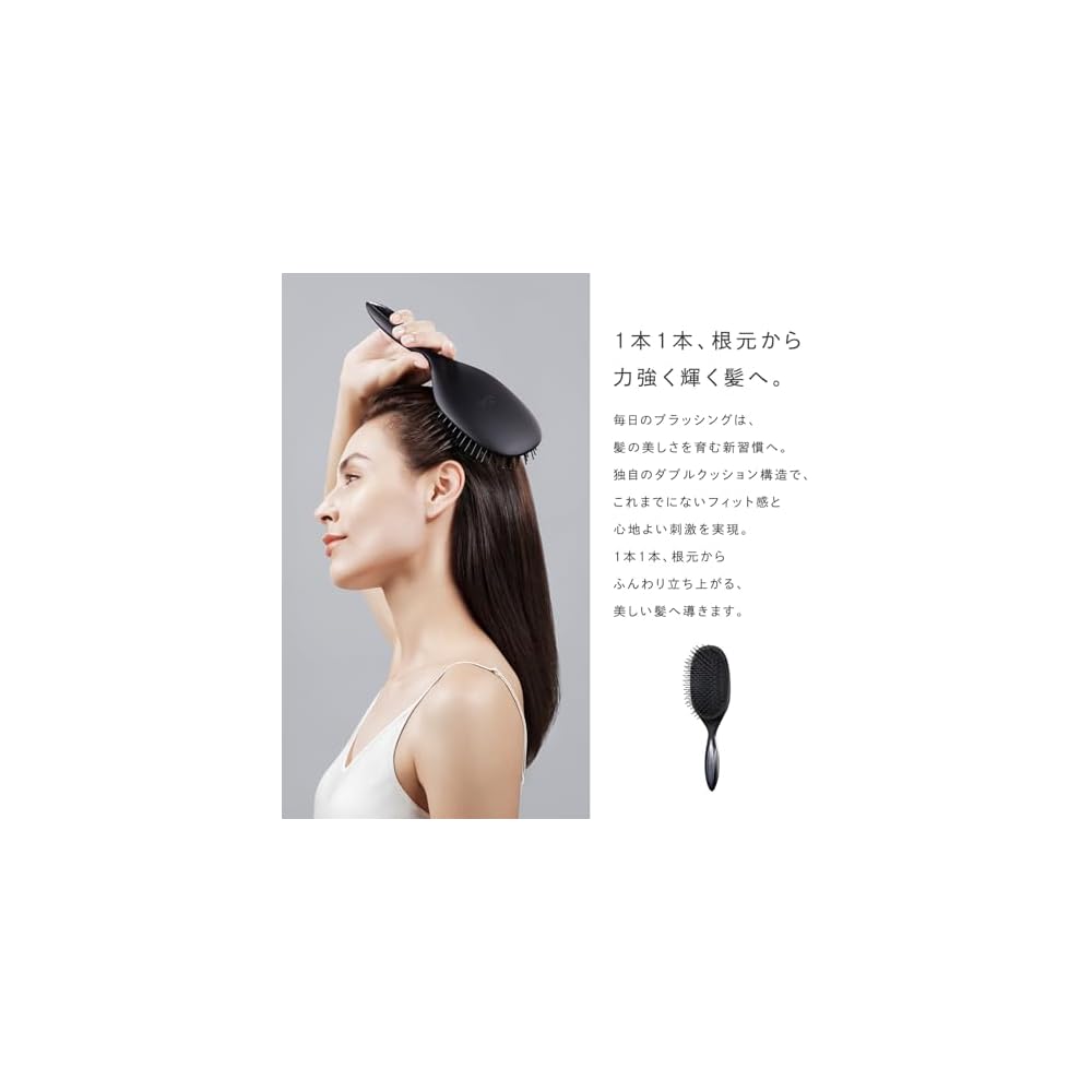 ReFa Paddle Premium with Shopper Bag + Ergonomic Design + Lightweight + Hair Care Tool