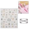 New Year Nail Art Stickers Bronzing Year of the Dragon Chinese Style Mahjong Cartoon Nail Stickers Decoration