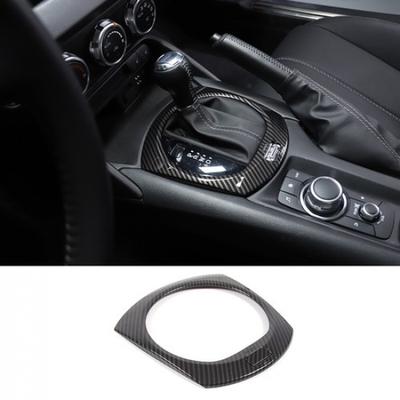 ABS Carbon Center Control Gear Frame Trim Cover For Mazda MX-5 Miata ND 16-
