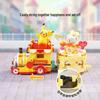Keeppley Pokemon Pikachu Parade Train Building Block Set