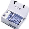 Gift Box Five-Piece Tie Men'S Formal Wear Business Casual Wedding Groom Bow Tie Square Scarf