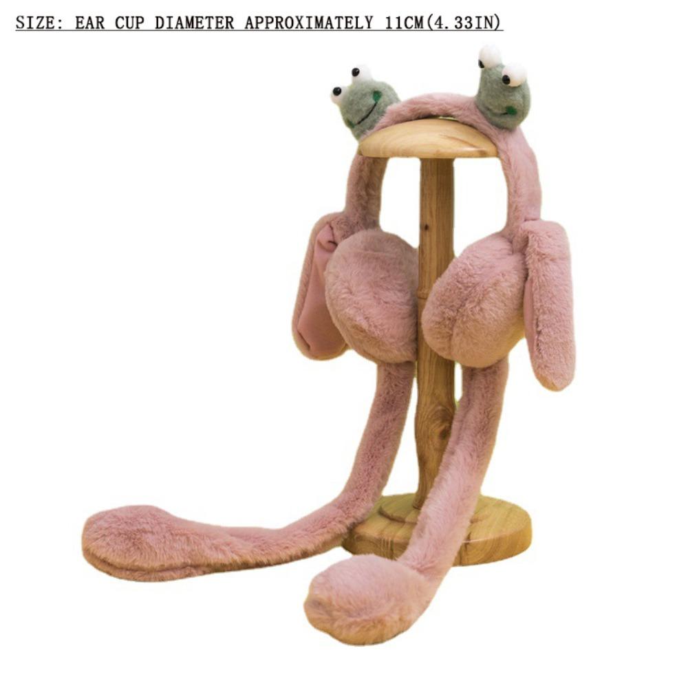 Moving Ears Funny Earmuffs Jumping Airbag Earmuff New Ear Cover  Adults