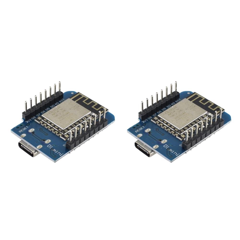 1-10 Stück WeMos D1 Mini TYP-C/Micro-USB ESP8266 ESP-12F CH340G V2 Modul WiFi D1 Mini Entwicklungsplatine 3,3V Mit Pin Für Arduino