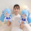 Snow Princess Dress Hatsune Miku Snowflake Crown Plush Toy Limit Plushies Japanese Style Cute Girl Collect Plushies Gift