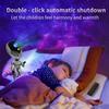 New LED Alien  Projector Light Atmosphere Night Lamp Bedroom Gaming Room Desktop Decoration Star Projection Lights  Gift
