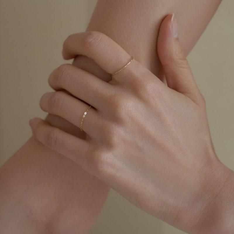 Dawn of Me 14K Shimmer Ring