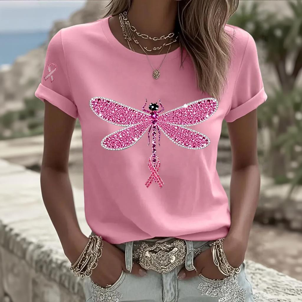 Shirts for Women Awareness Shirt Support Gift Casual Top