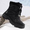 Winter women's snow boots high-top women's shoes cotton shoes outdoor large cotton large cotton warm