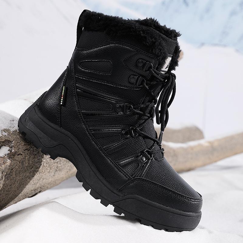 Winter women's snow boots high-top women's shoes cotton shoes outdoor large cotton large cotton warm