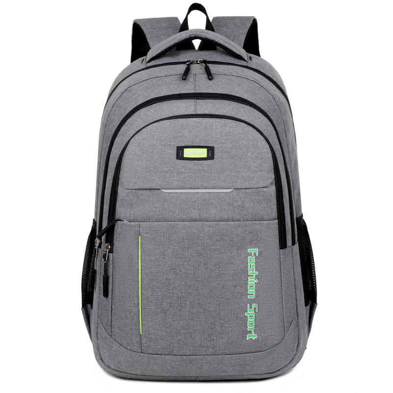 Junior high school college student schoolbag boys large capacity anti-splashing leisure travel outdoor computer backpack men's backpack