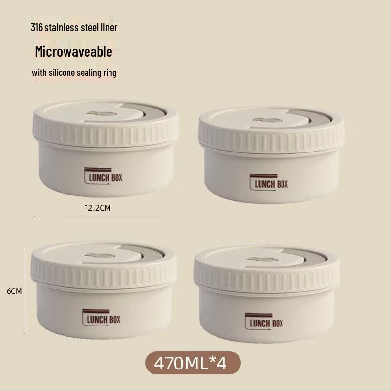 Qiwei 316L Insulated Microwaveable Lunch Box