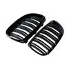 Rhyming Front Bumper Kidney Grille Dual Single Slat Grill Fit For BMW 3-Series E92 E93 M3 Coupe 2006 - 2010 Car
