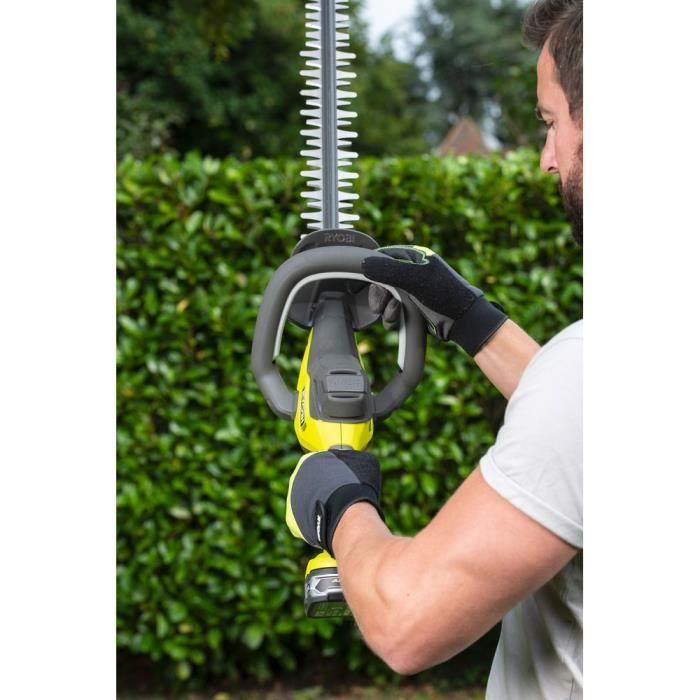 RYOBI - Taille-haies LINEA 18V - Lames 55 Cm - HedgeSweep™ - 1 Batterie Lithium+ 18V 2,0 Ah Et 1 Chargeur 1,5 A - RY18HT55A-120