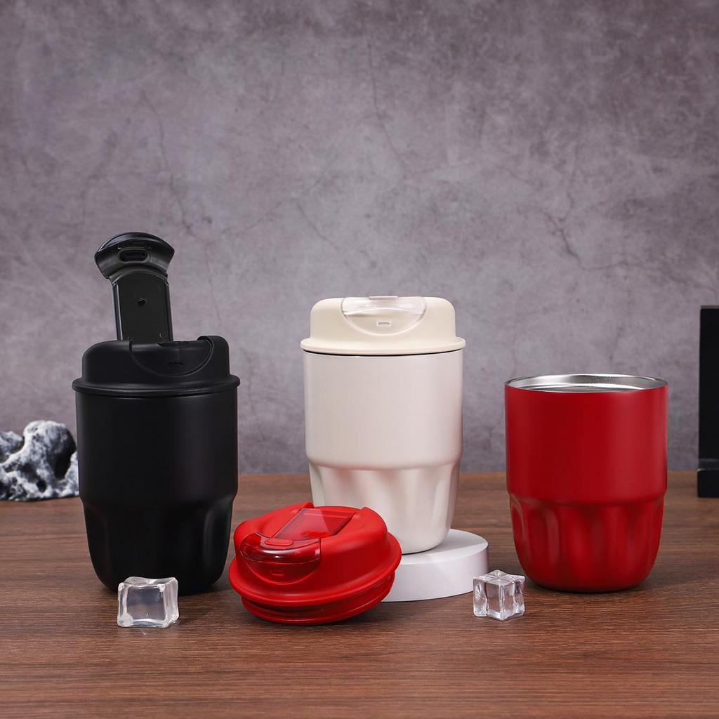 New Trendy Petal 316 Stainless Steel Vacuum-Insulated Mini Portable Coffee Cup - Business Gift