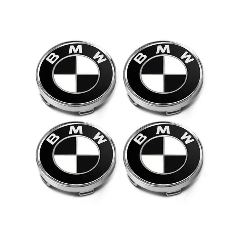 

-56/60mm Car Badge Wheel Center Cover Stickers Hub Caps Decal For BMW M M3 M5 M6 X3 E46 E90 E39 F10 F20 F30 G20 E60 E36 E34 X6