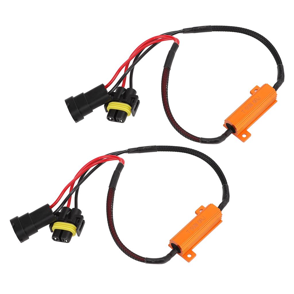 2 STÜCK LED Licht Widerstand Alles in einem Design Feine Verarbeitung Leicht Tragbar LED Rücklicht