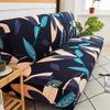 Stretch Elastic Folding Sofa Bed Cover Spandex Slipcovers Geometric Print For Living Room Double Seat Cover