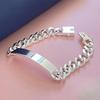Kupfer, Elegantes 10mm Kettenarmband, Geeignet für Männer und Frauen