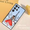 Fashion Girl Phone Case For Samsung Galaxy S25 Ultra S9 S10 S20 S22 S21 FE S23 S24 Plus Back Cover Shell