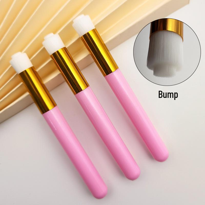 Angled Nose Shadow & Eyelash Cleaning Brush - Blackhead Remover, Makeup & Beauty Tool