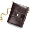 Marlonte Women's High-End Retro Leather Wallet & Clutch - Anti-Magnetic, Multifunctional Long Design in Top Layer Cowhide
