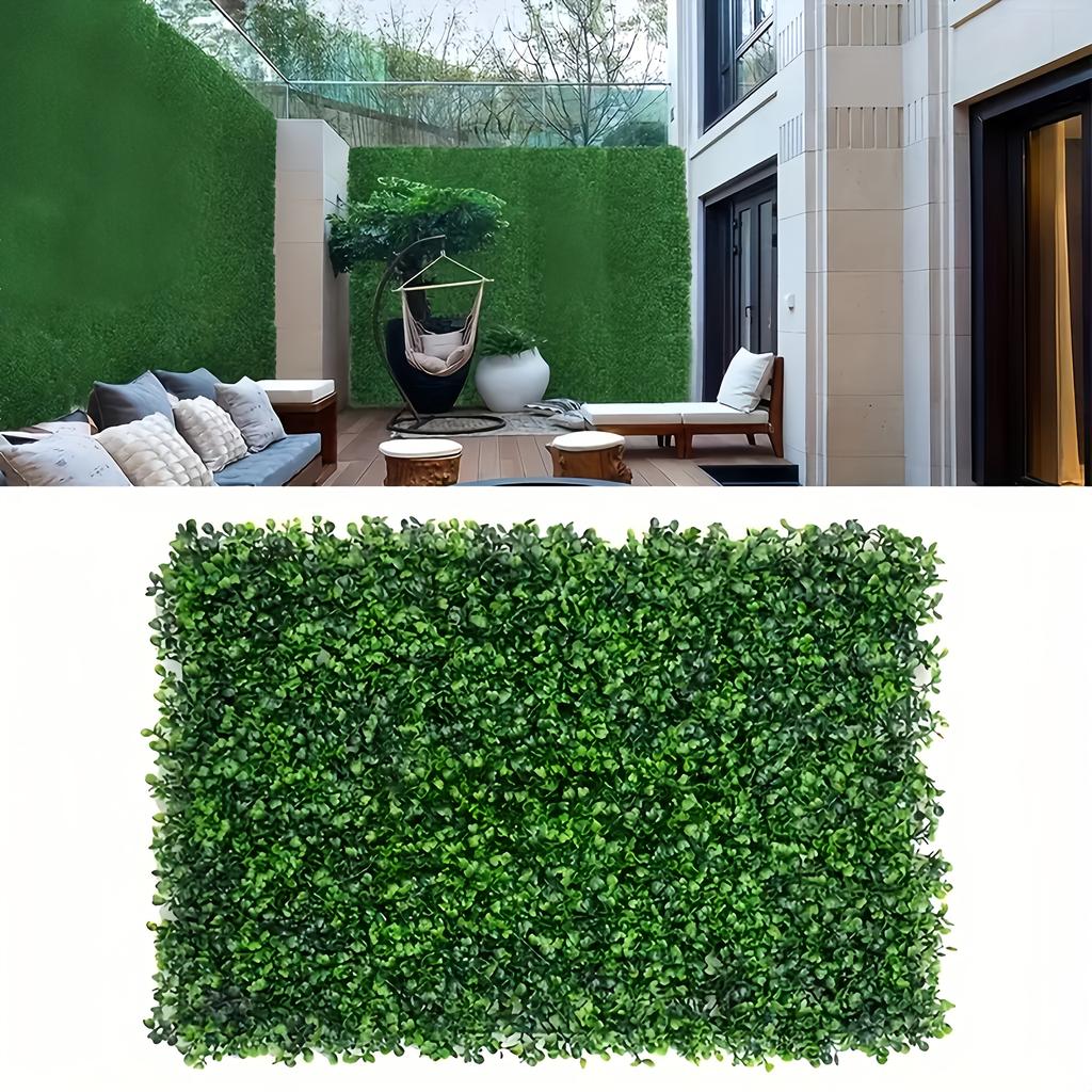 3 Pezzi Pianta Artificiale - Decorazione da Appendere per Esterno/Interno, Adatta per Giardino, Patio, Hotel, Ringraziamento, Parete Verde Finta Resistente, Decorazione per Cortile e Casa
