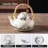 Ceramic Japanese Earth Bottle Steamed Porcelain Japanese Zefeng Tea Kettle Set Home Restaurant Single Pot Cup