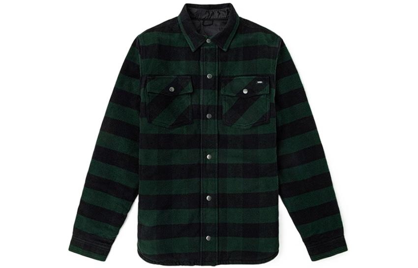 Vans Jackets Men s Green Lapel Thickened Other VN0A5KLOHNB L