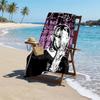 Neon Style Lil Peep Fashion Beach Towel: Ideal for Summer Adventures Soft, absorbent and quick drying suitable for swimming and bathing
